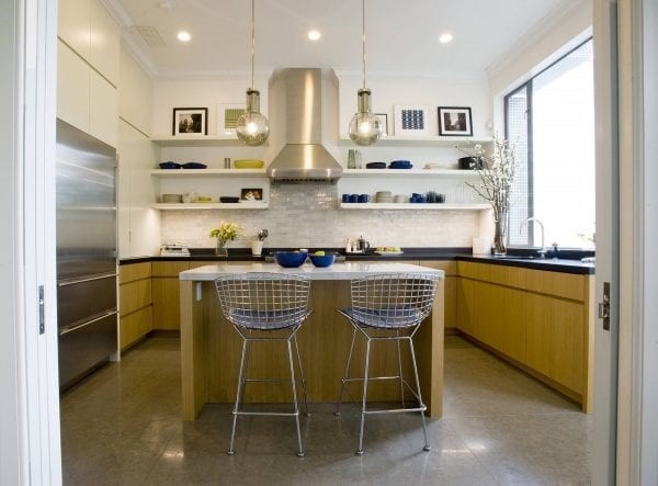 bàn đảo bếp mini