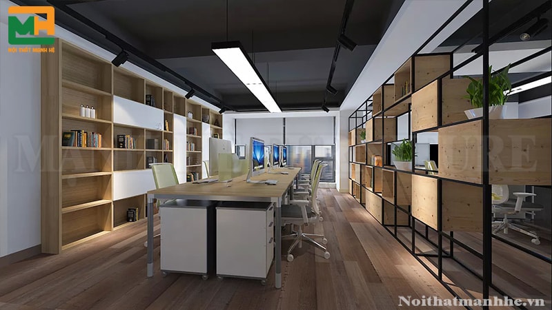 Những văn phòng mang phong cách từ hiện đại, vui tươi đến sáng tạo đều được chúng tôi thực hiện một cách trọn vẹn nhất