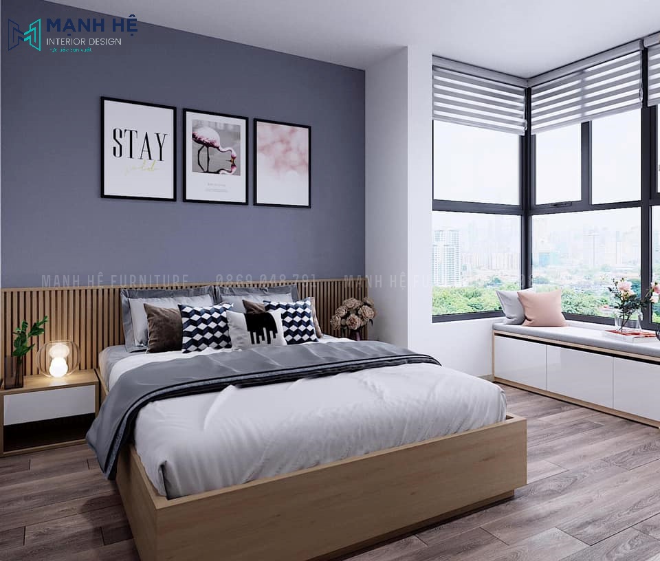 Thiết kế nội thất phòng ngủ ấn tượng hiện đại mang phong cách xu hướng 2020