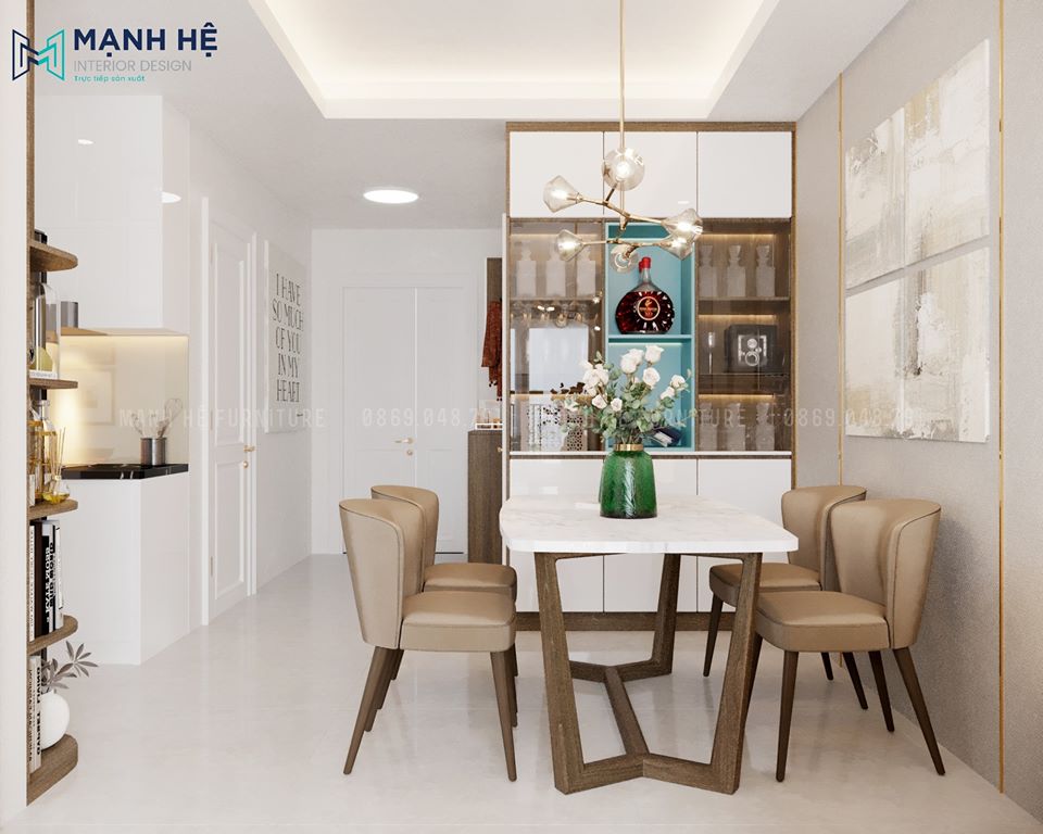 Hoàn thiện nội thất căn hộ The Pegasuite 50m2 – 1PN – Chị Nhi Hoàn thiện nội thất căn hộ The Pegasuite 50m2 – 1PN – Chị Nhi