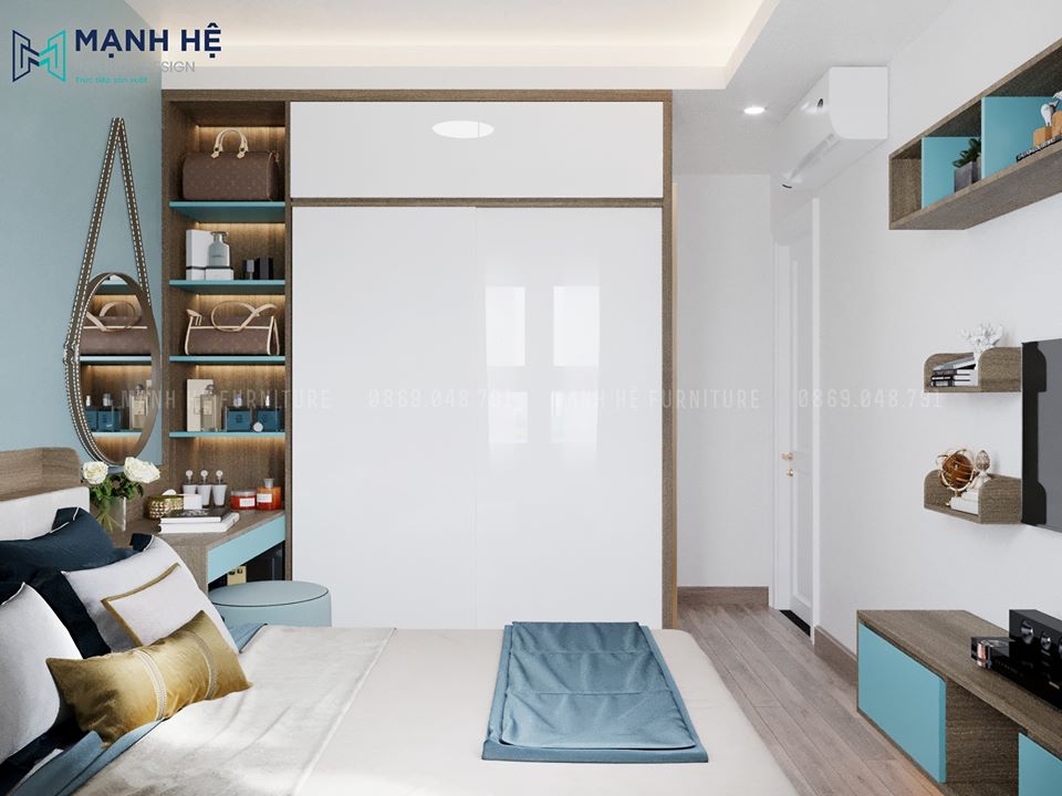 Hoàn thiện nội thất căn hộ The Pegasuite 50m2 – 1PN – Chị Nhi Hoàn thiện nội thất căn hộ The Pegasuite 50m2 – 1PN – Chị Nhi