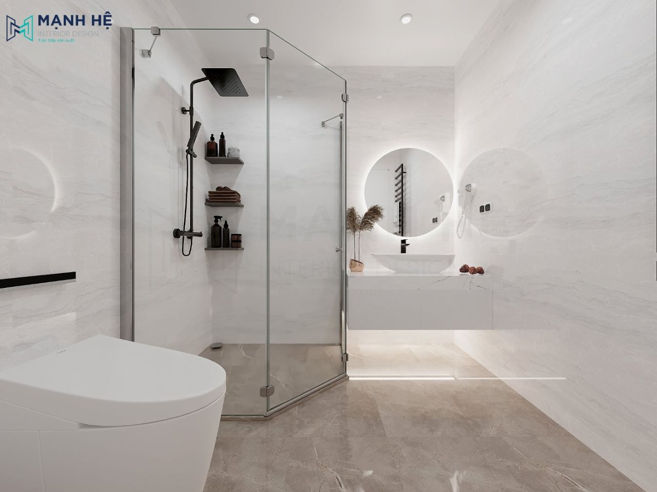 Ốp gạch đá cao cấp sang trọng cho khu vực này