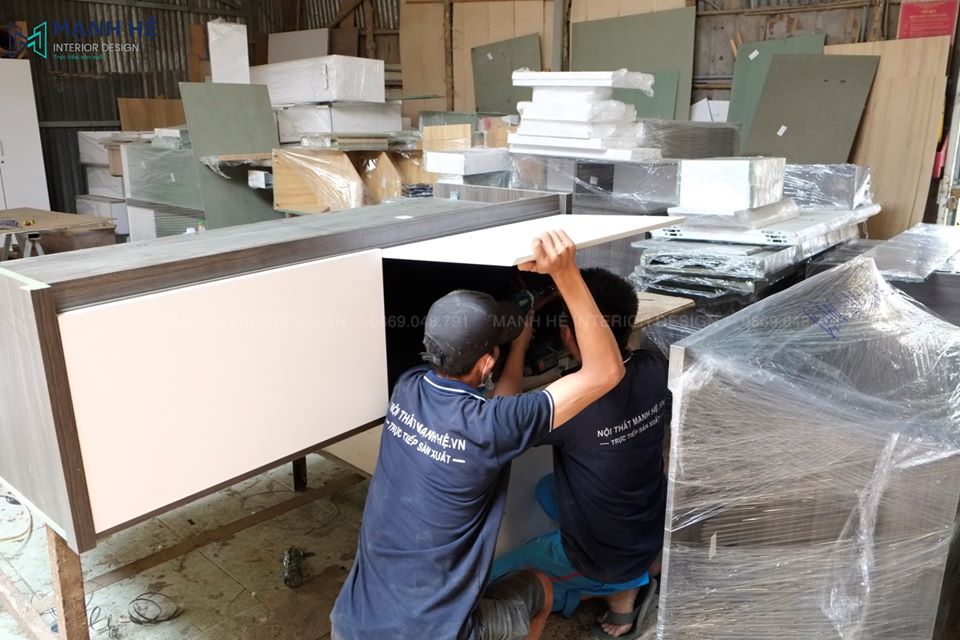 Xưởng nội thất gỗ gia đình