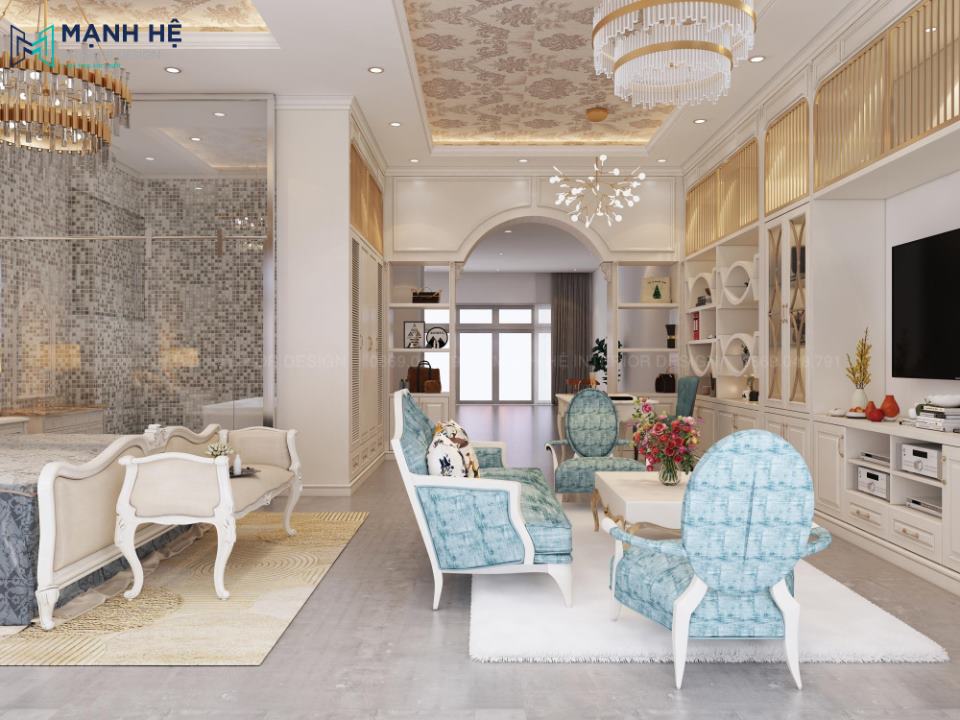 Thiết kế nội thất biệt thự The Venica Quận 9 – 2PN – Chị Diễm My Thiết kế nội thất biệt thự The Venica Quận 9 – 2PN – Chị Diễm My