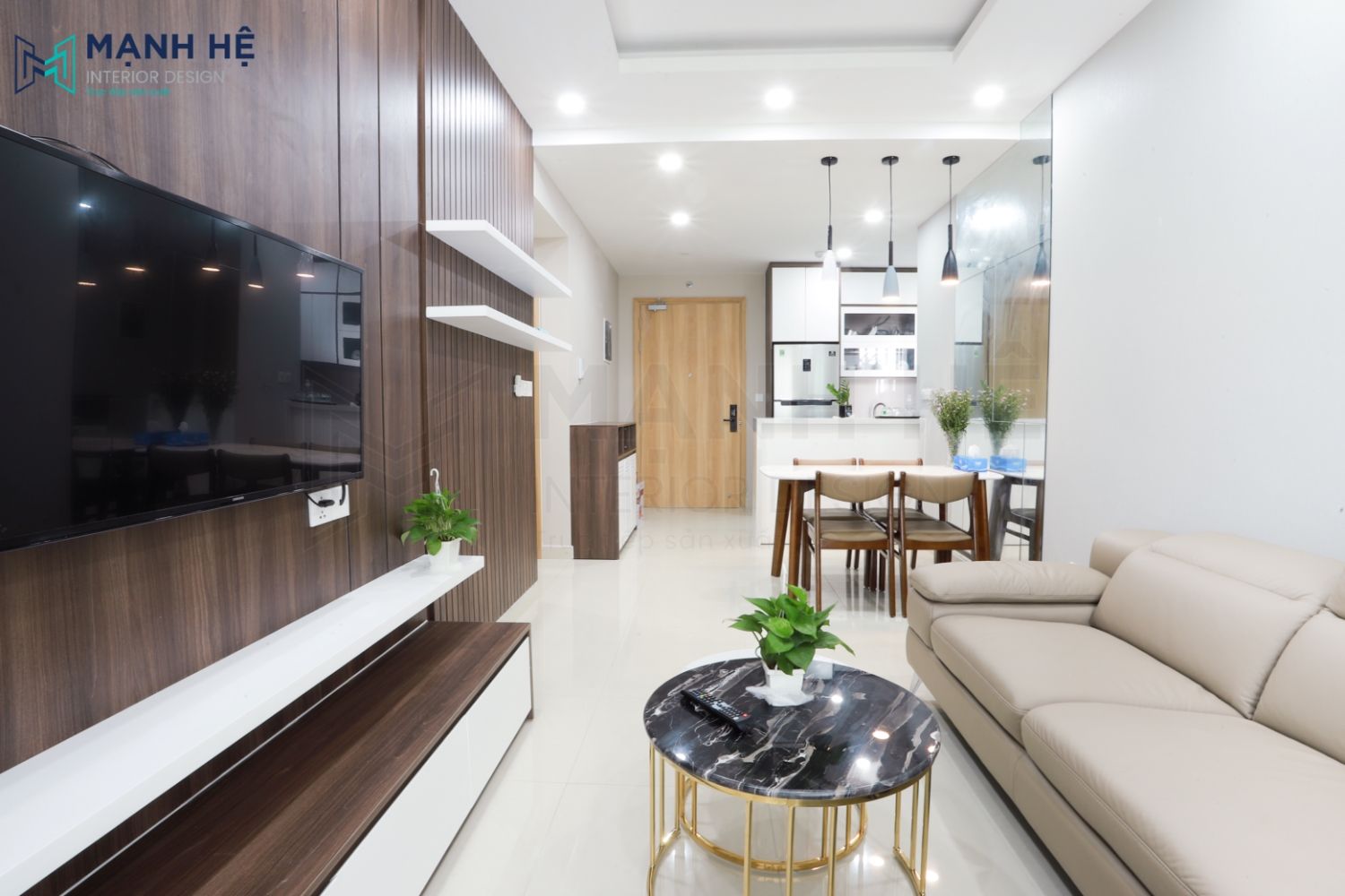 Hoàn thiện nội thất căn hộ Emerald Celadon 63m2 - Anh Vinh