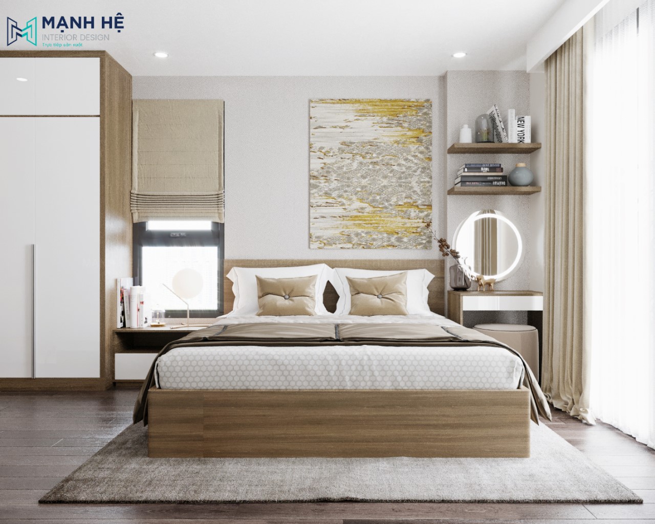 Nội thất nhà phố 3PN – Anh Đạt, Hóc Môn Nội thất nhà phố 3PN – Anh Đạt, Hóc Môn