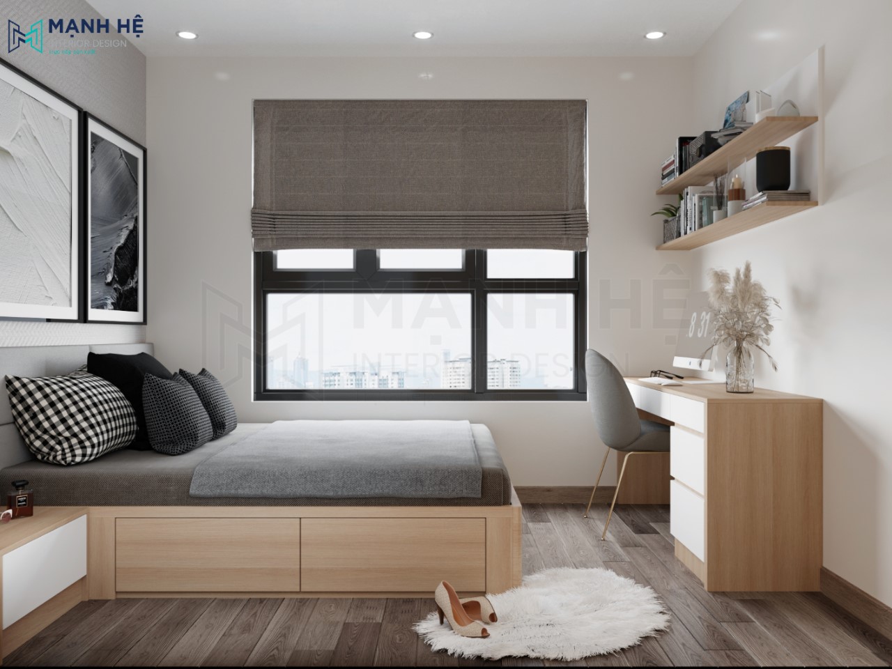 Vinhomes Grand Park Q9 69m2 – 2 PN – 2BR+ Vinhomes Grand Park Q9 69m2 – 2 PN – 2BR+
