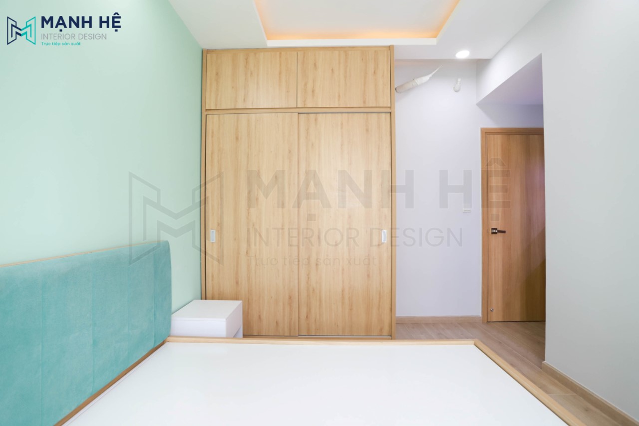 nội thất phòng ngủ đơn giản tiện nghi 