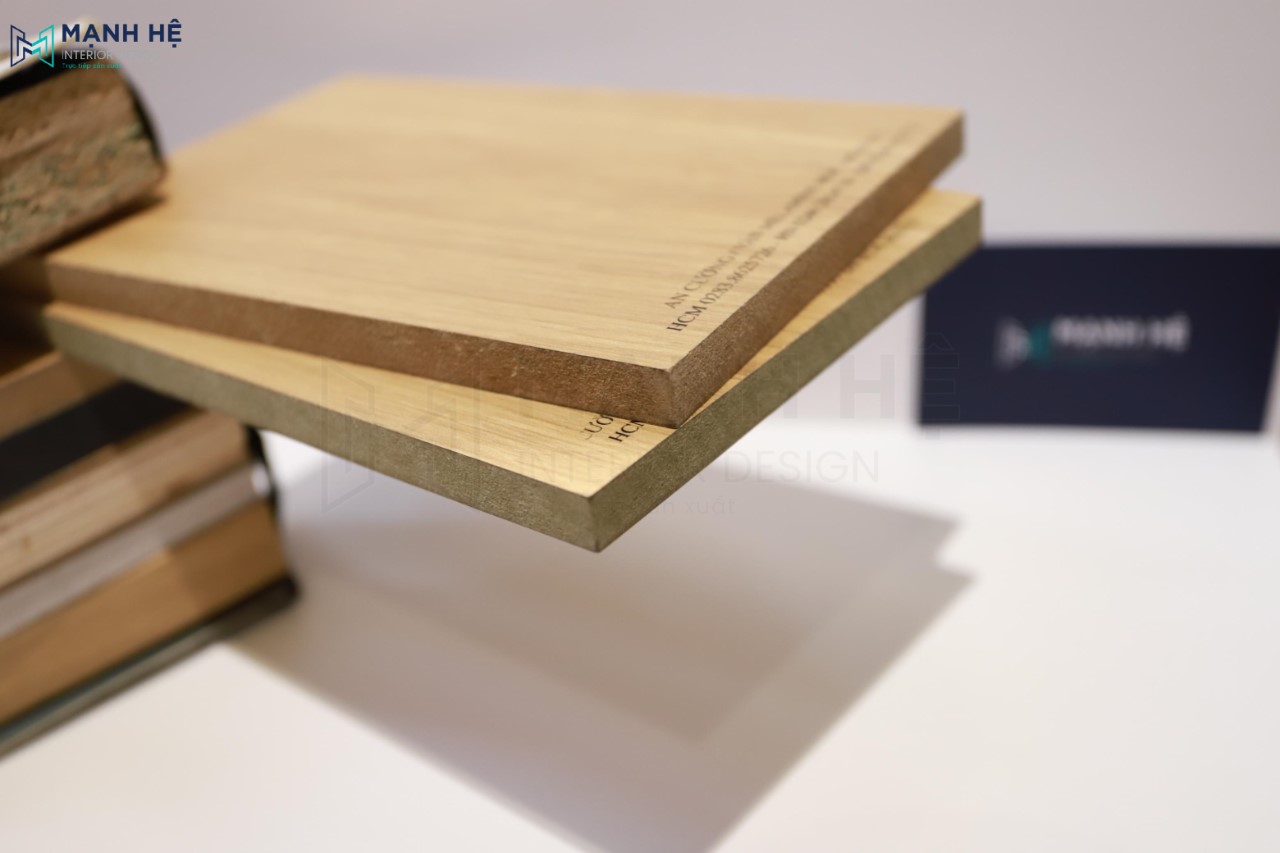 Cốt gỗ MDF với khả năng chống ẩm tốt hơn cho giường ngủ