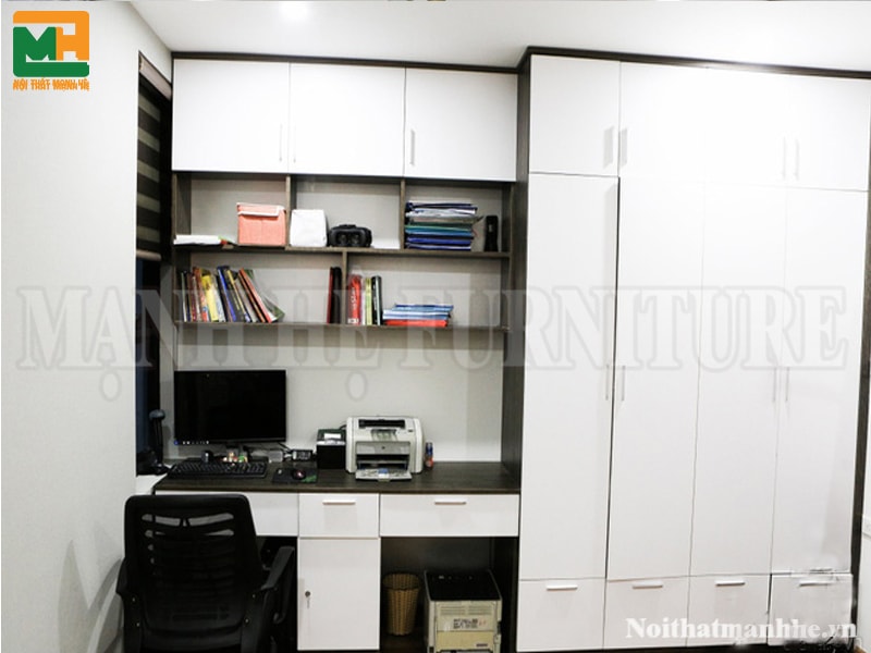 tủ áo giá rẻ màu trắng