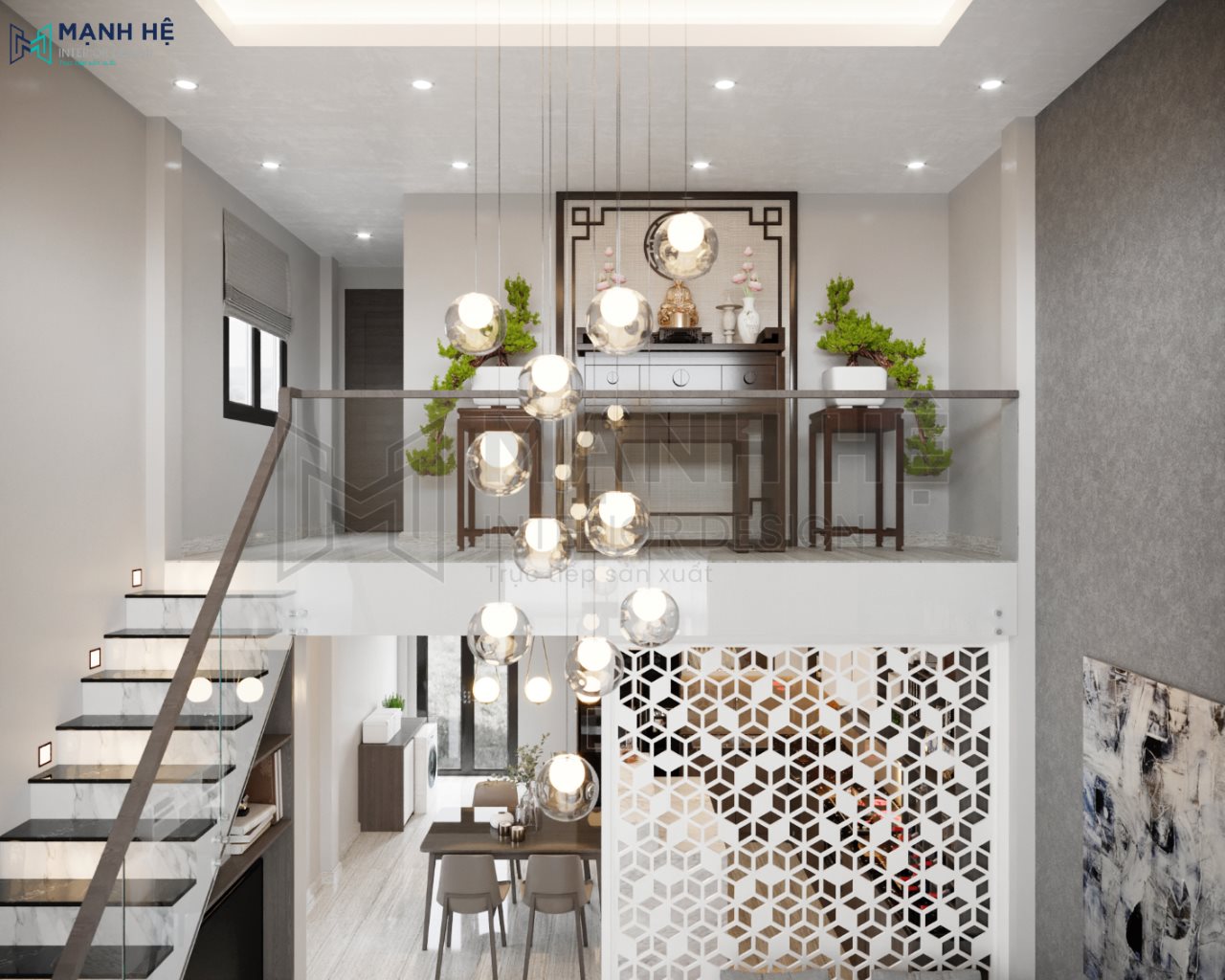 Nội thất nhà phố 2PN – Anh Năm – Hóc Môn Nội thất nhà phố 2PN – Anh Năm – Hóc Môn