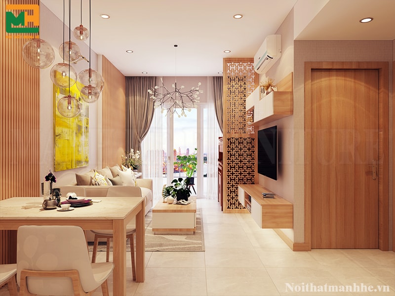mẫu thiết kế nội thất chung cư đẹp