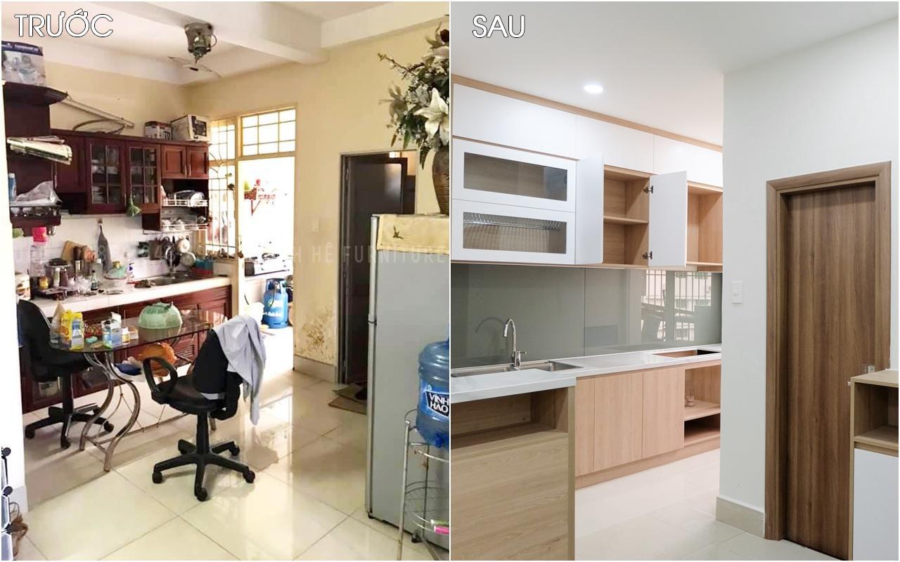 Cải tạo phòng bếp đẹp và tiện nghi