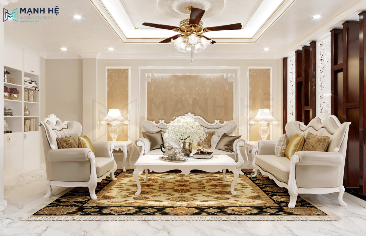 Nội thất nhà biệt thự Quận 7 – 4 Tầng – Anh Kiên Nội thất nhà biệt thự Quận 7 – 4 Tầng – Anh Kiên