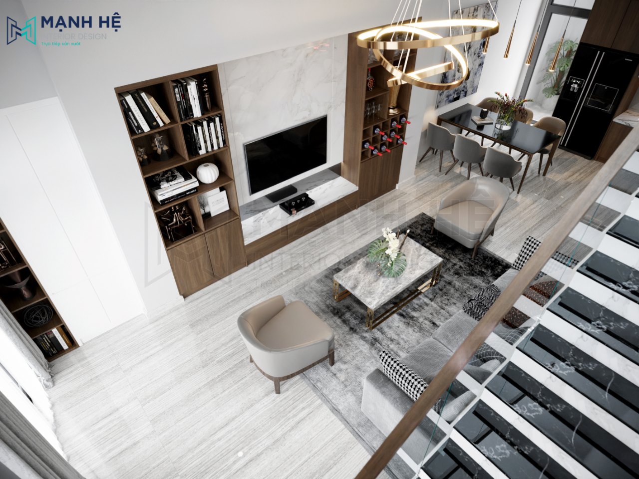 Nội thất nhà phố Quận 9 – Chị Thủy – 3 Tầng Nội thất nhà phố Quận 9 – Chị Thủy – 3 Tầng