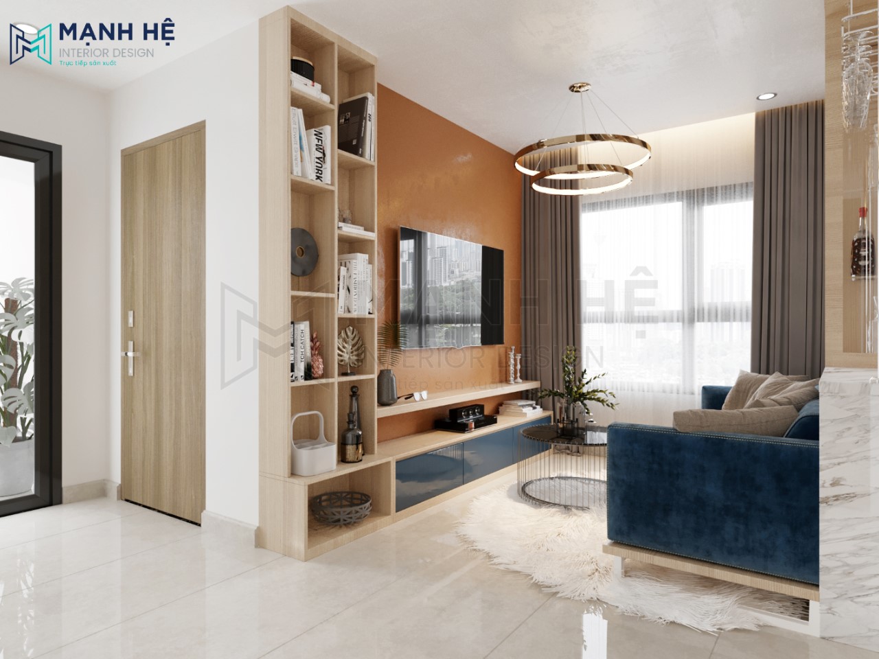 Cách trang trí và mẫu thiết kế nội thất phòng khách đẹp hiện đại 2023   Cleanipedia