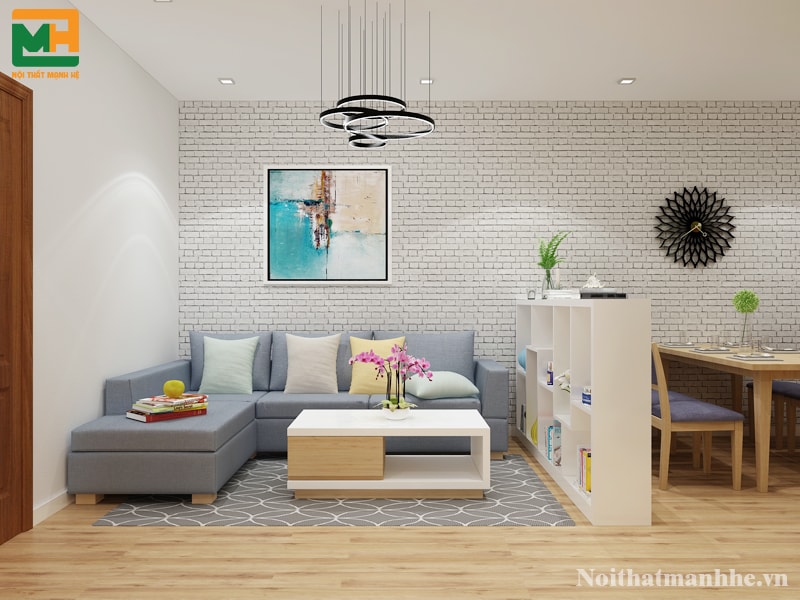 thiết kế phòng khách đơn giản