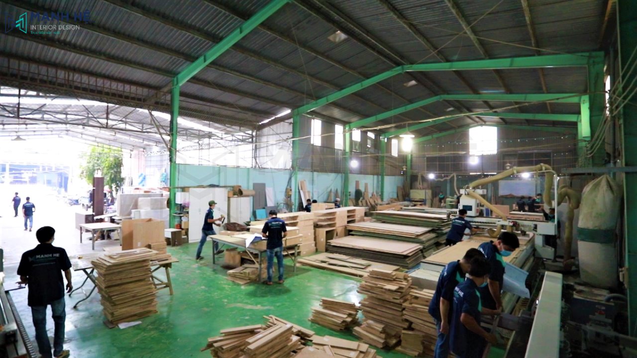 Xưởng sản xuất gỗ trực tiếp