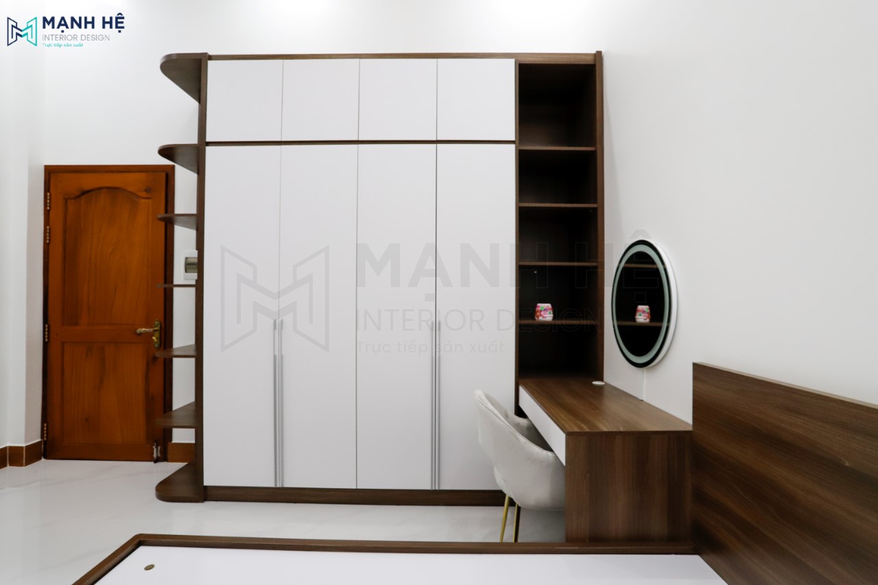 Hoàn thiện nhà phố Gỗ Óc Chó – Đồng Tháp – C.Thư Hoàn thiện nhà phố Gỗ Óc Chó – Đồng Tháp – C.Thư