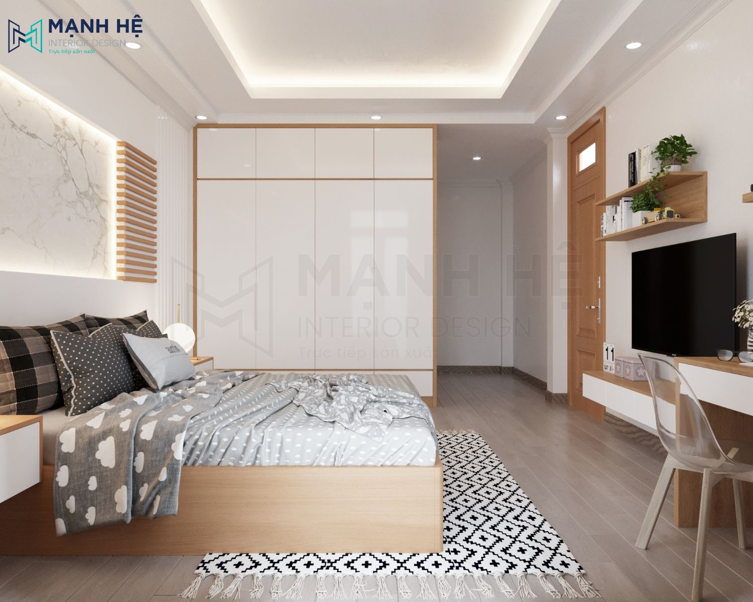 Nội thất nhà phố Tân Bình – Anh Hưng – 3 Tầng Nội thất nhà phố Tân Bình – Anh Hưng – 3 Tầng