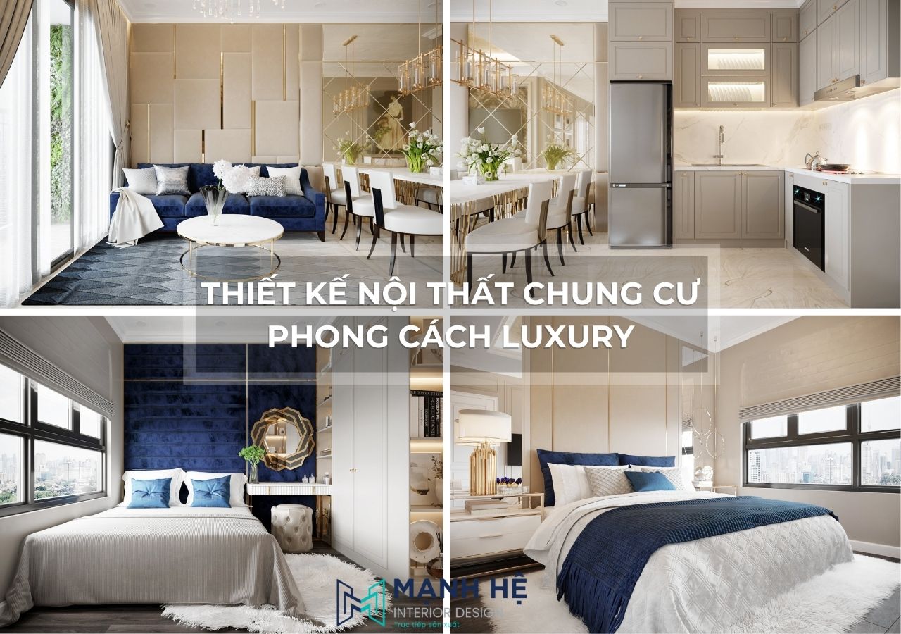 thiết kế nội thất chung cư luxury