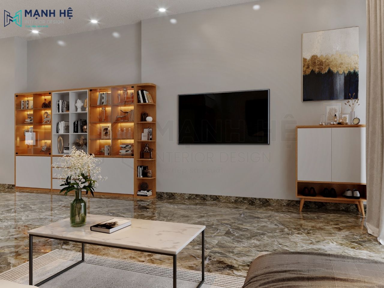Nội thất nhà phố 2 tầng – Anh Lê, Tân Phú Nội thất nhà phố 2 tầng – Anh Lê, Tân Phú