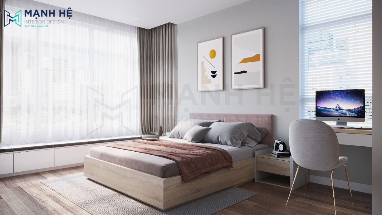Tủ đầu giường gỗ công nghiệp thường độ bền không cao như các loại gỗ tự nhiên