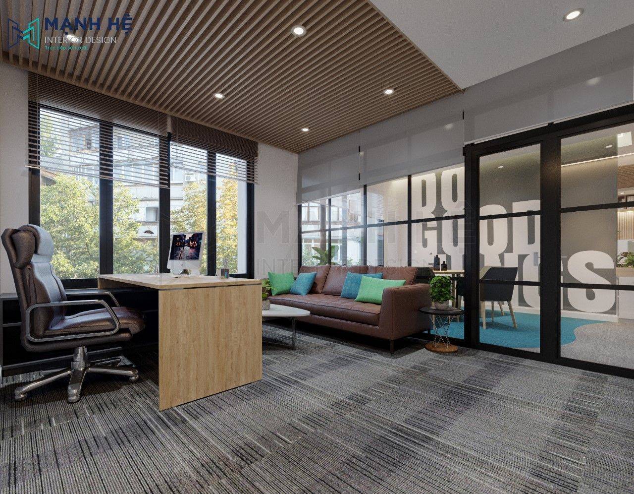 Thiết kế nội thất văn phòng hiện đại và sang trọng – tòa nhà Loyal quận 3