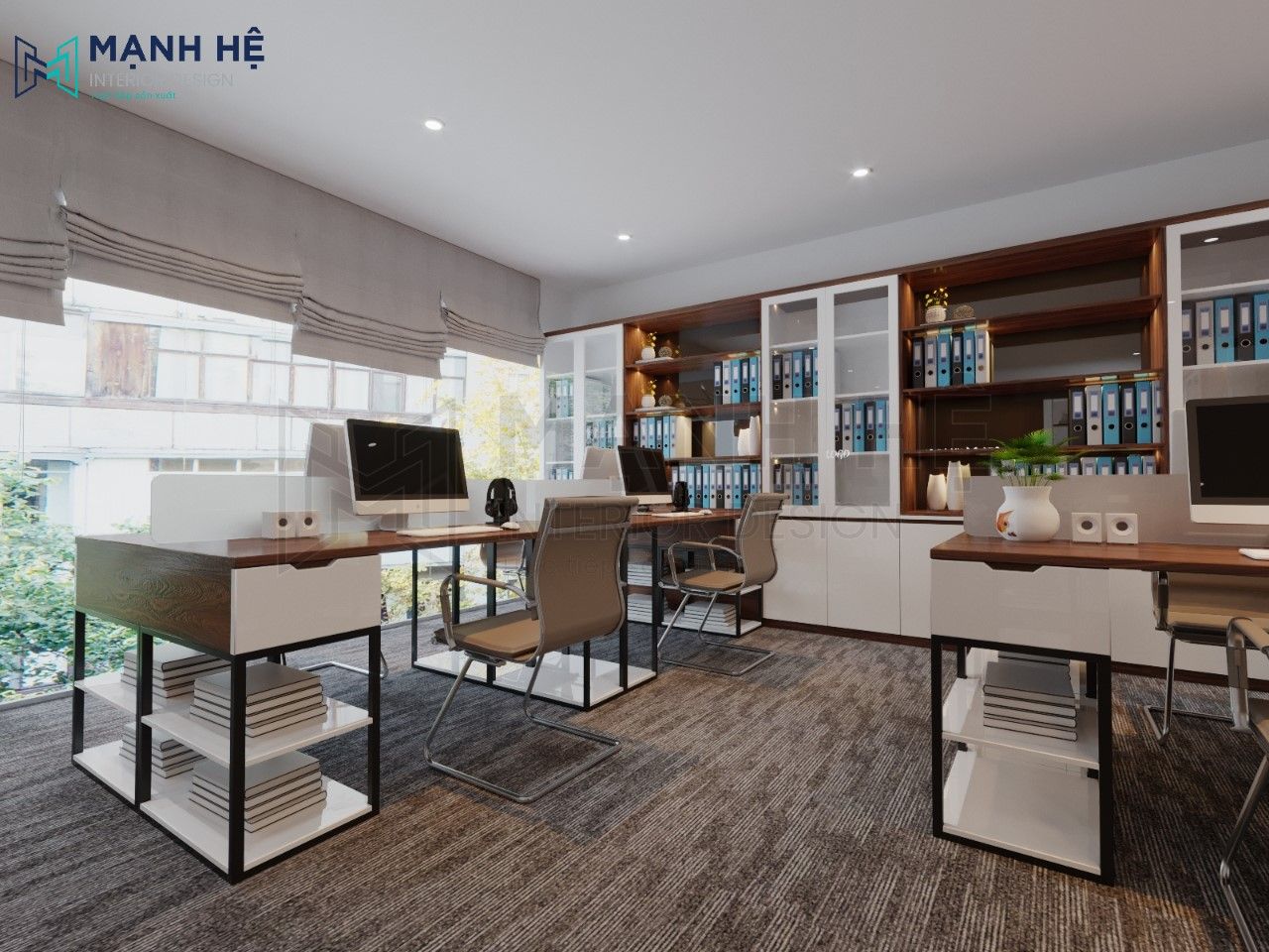 Thiết kế nội thất văn phòng tòa nhà Sài Gòn Tower – 70m2 Thiết kế nội thất văn phòng tòa nhà Sài Gòn Tower – 70m2