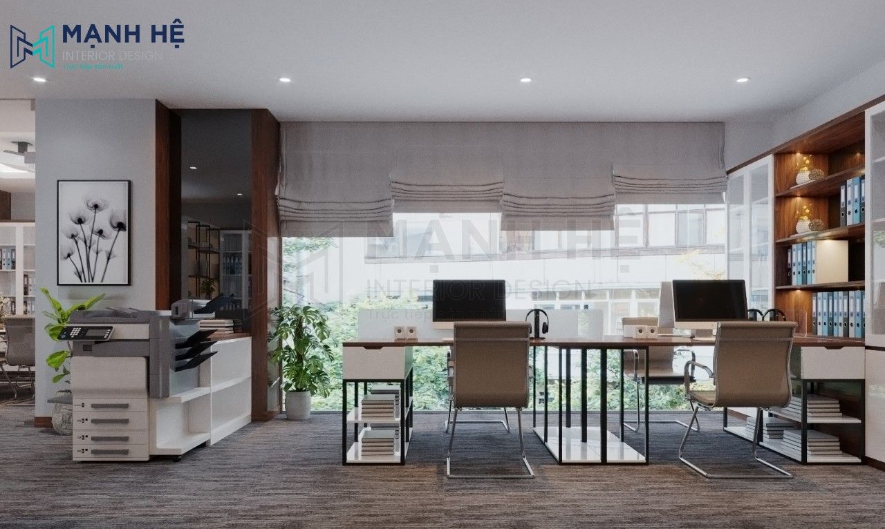 Thiết kế nội thất văn phòng tòa nhà Sài Gòn Tower – 70m2 Thiết kế nội thất văn phòng tòa nhà Sài Gòn Tower – 70m2