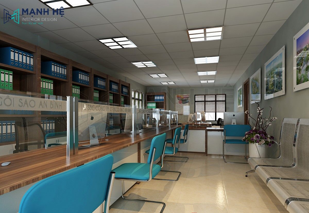 Thiết kế nội thất văn phòng công ty SBC – 400m2 Thiết kế nội thất văn phòng công ty SBC – 400m2