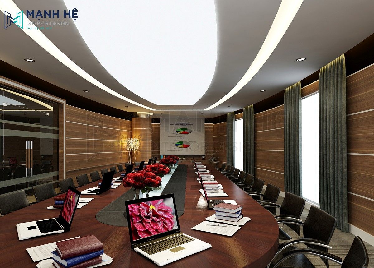 Thiết kế nội thất văn phòng công ty SBC – 400m2 Thiết kế nội thất văn phòng công ty SBC – 400m2