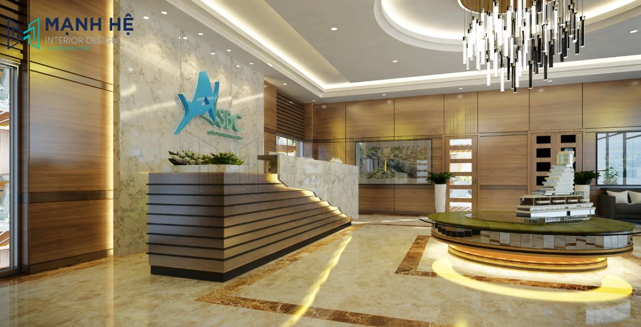 Thiết kế nội thất văn phòng công ty SBC – 400m2 Thiết kế nội thất văn phòng công ty SBC – 400m2