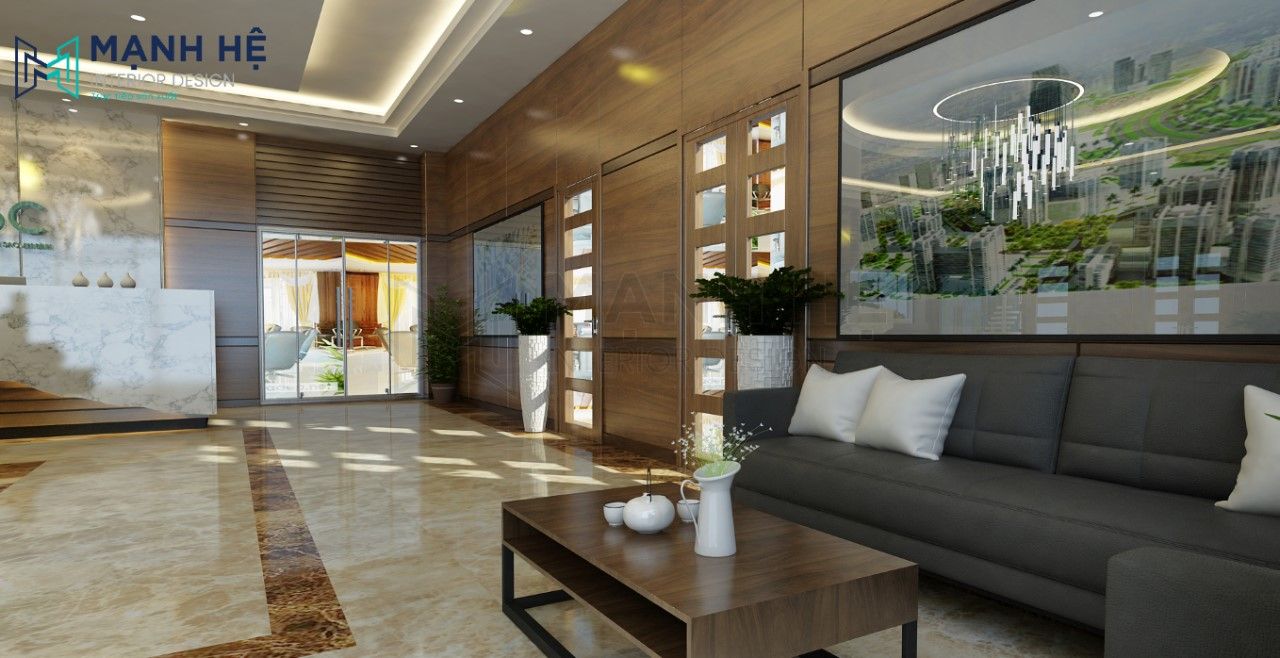 Thiết kế nội thất văn phòng công ty SBC – 400m2 Thiết kế nội thất văn phòng công ty SBC – 400m2