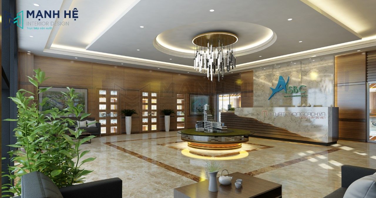 Thiết kế nội thất văn phòng công ty SBC – 400m2 Thiết kế nội thất văn phòng công ty SBC – 400m2