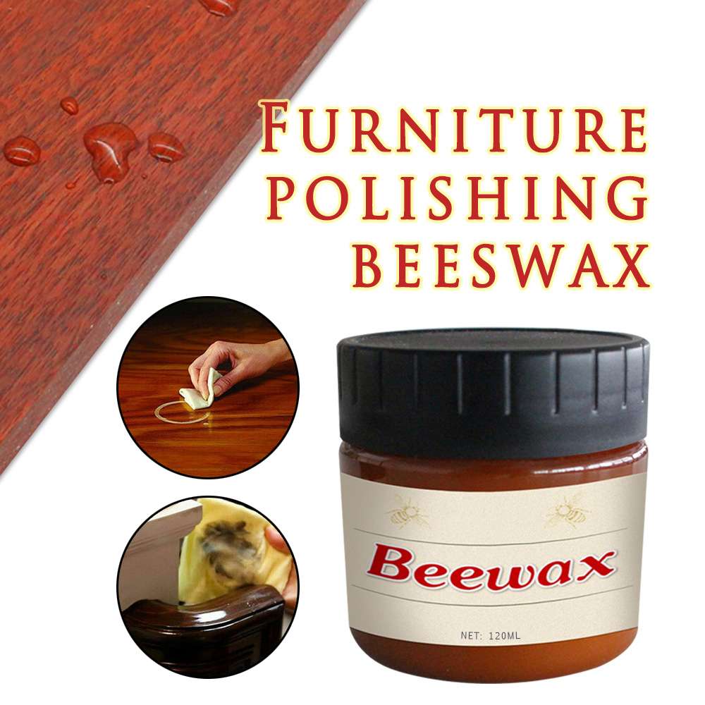 Sử dụng sáp mật ong để lau chùi bề mặt đồ nội thất gỗ