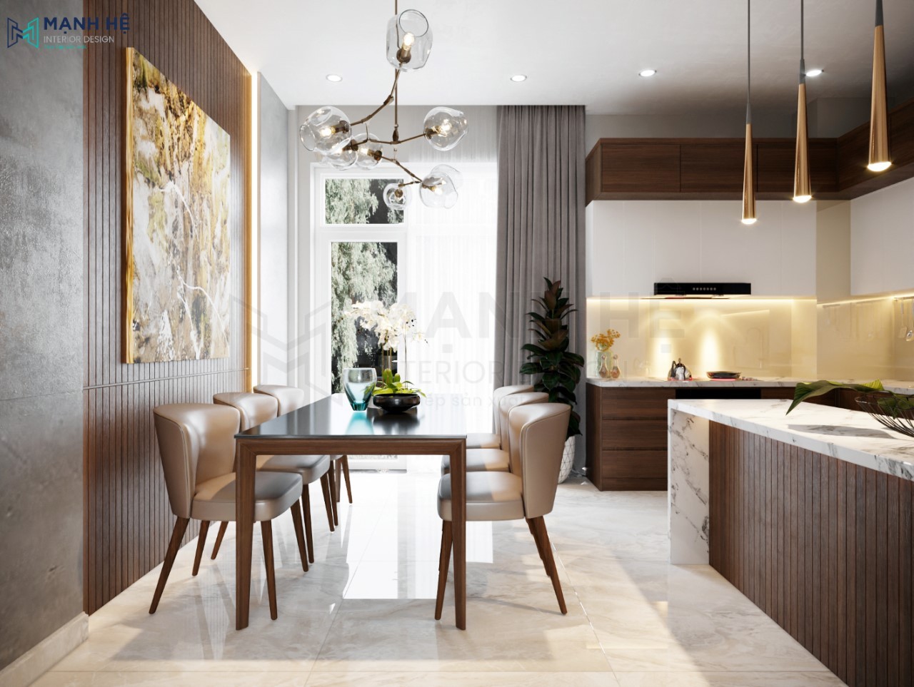 Nội thất nhà phố Quận 7 – Anh Sơn – 3 Tầng Nội thất nhà phố Quận 7 – Anh Sơn – 3 Tầng