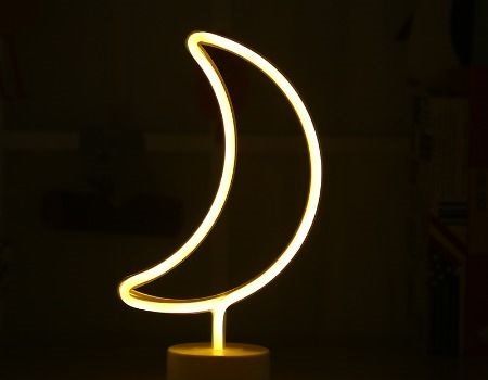 Đèn led trang trí phòng ngủ hình mặt trăng trẻ trung