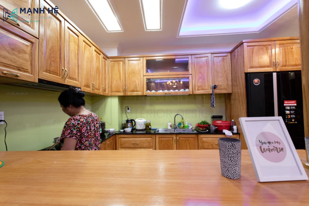 tủ bếp hiện đại