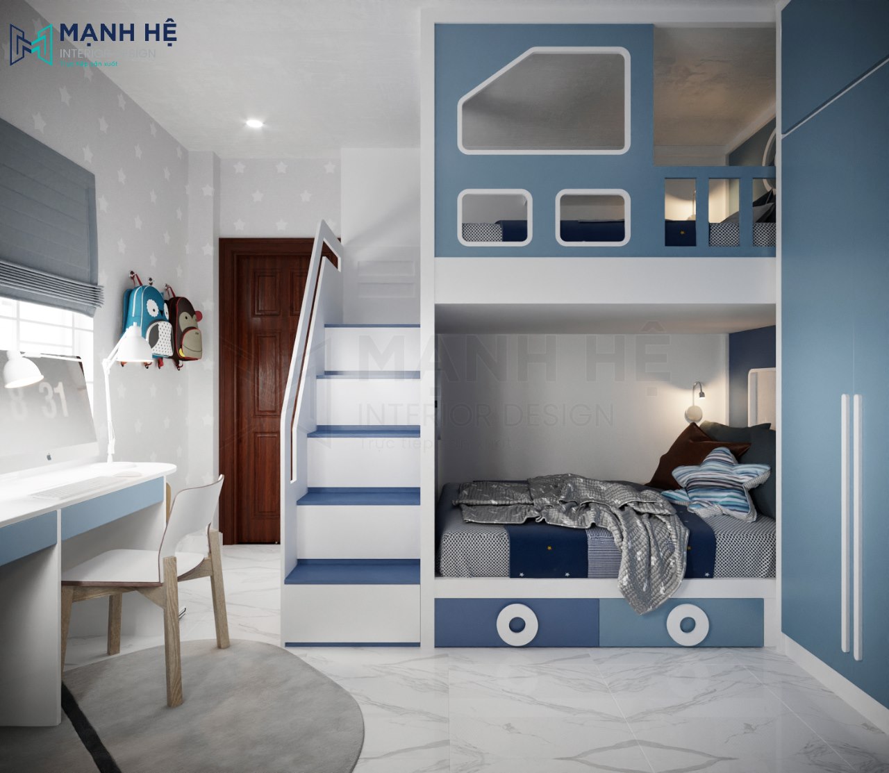 Nội thất nhà phố Bình Tân – 3 tầng – Chú Tân Nội thất nhà phố Bình Tân – 3 tầng – Chú Tân