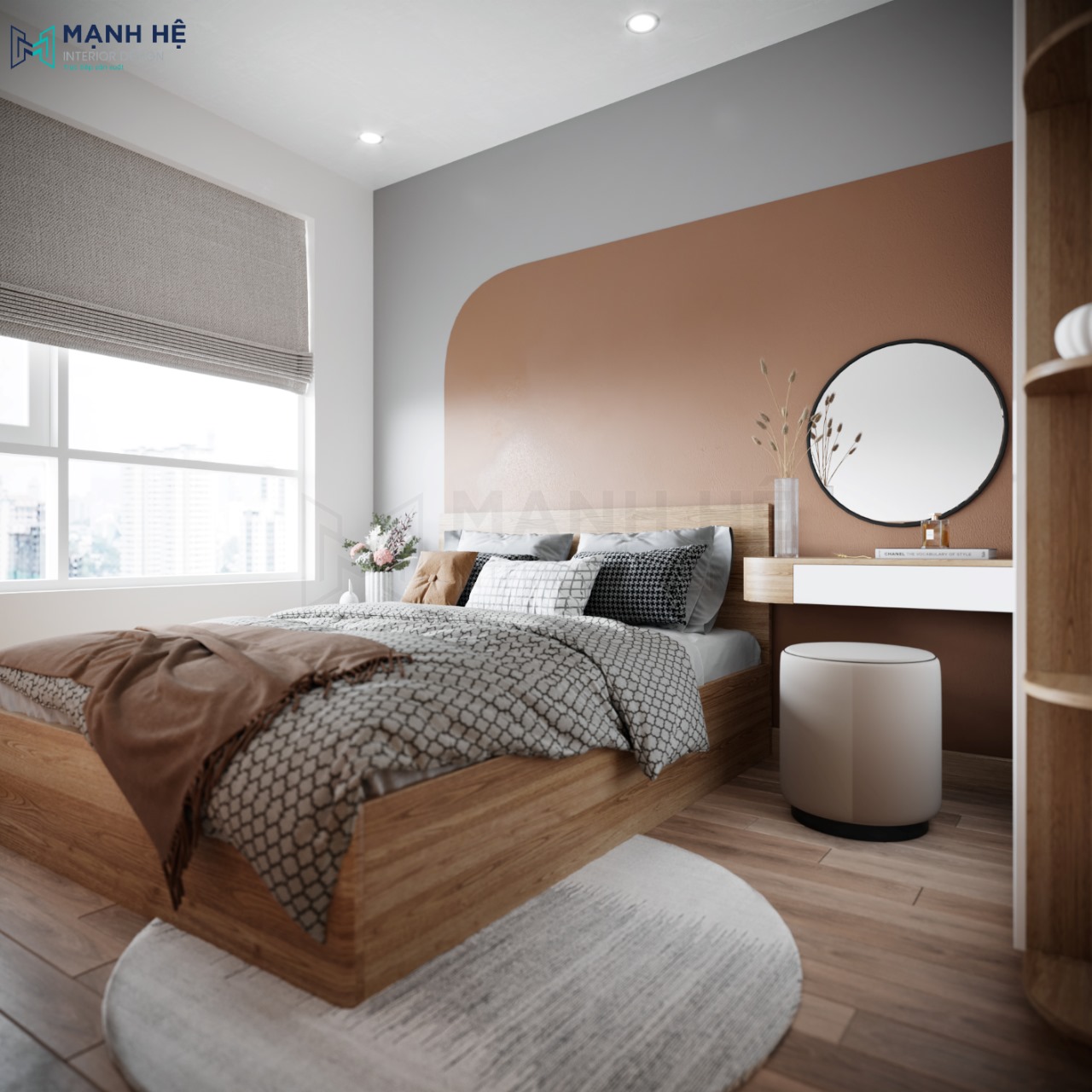 5 Mẫu thiết kế nội thất chung cư 72m2 2023 đẹp mê ly