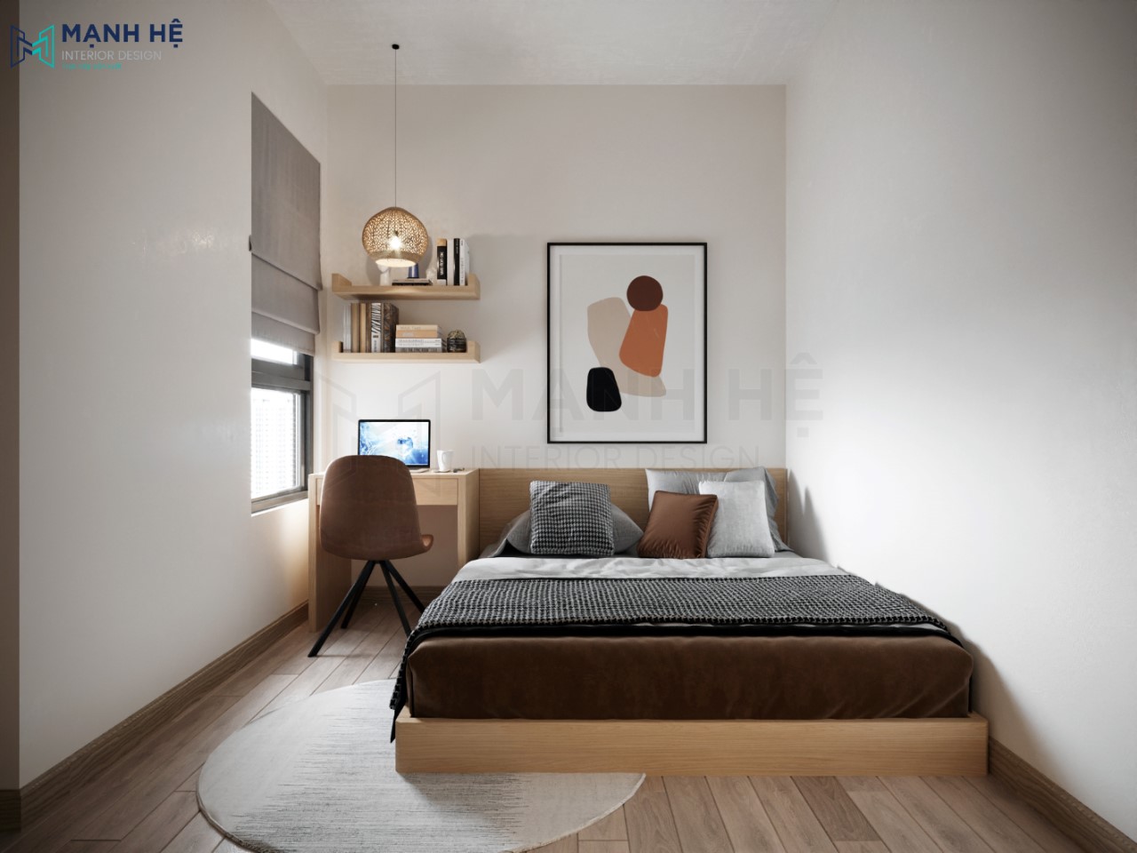 50 Mẫu thiết kế Phòng ngủ 10m2 Đẹp và Tiện nghi nhất 2023