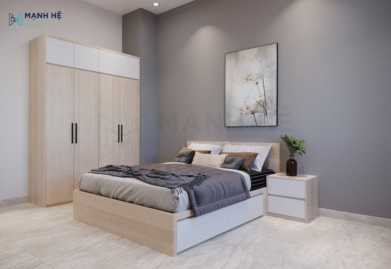 Nội thất nhà phố Bình Dương – 3 PN – Chị Hai Nội thất nhà phố Bình Dương – 3 PN – Chị Hai