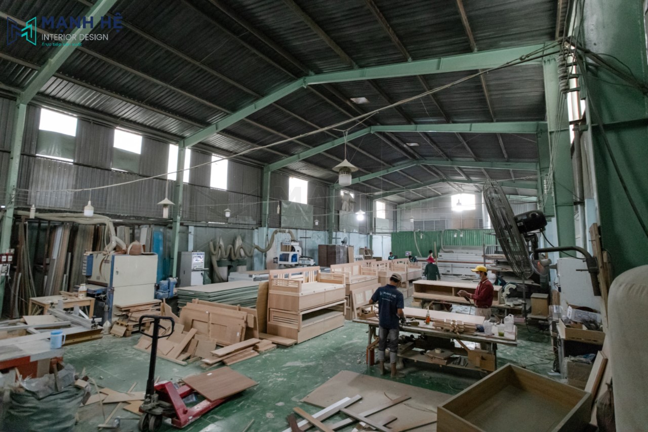 xưởng sản xuất nội thất trực tiếp