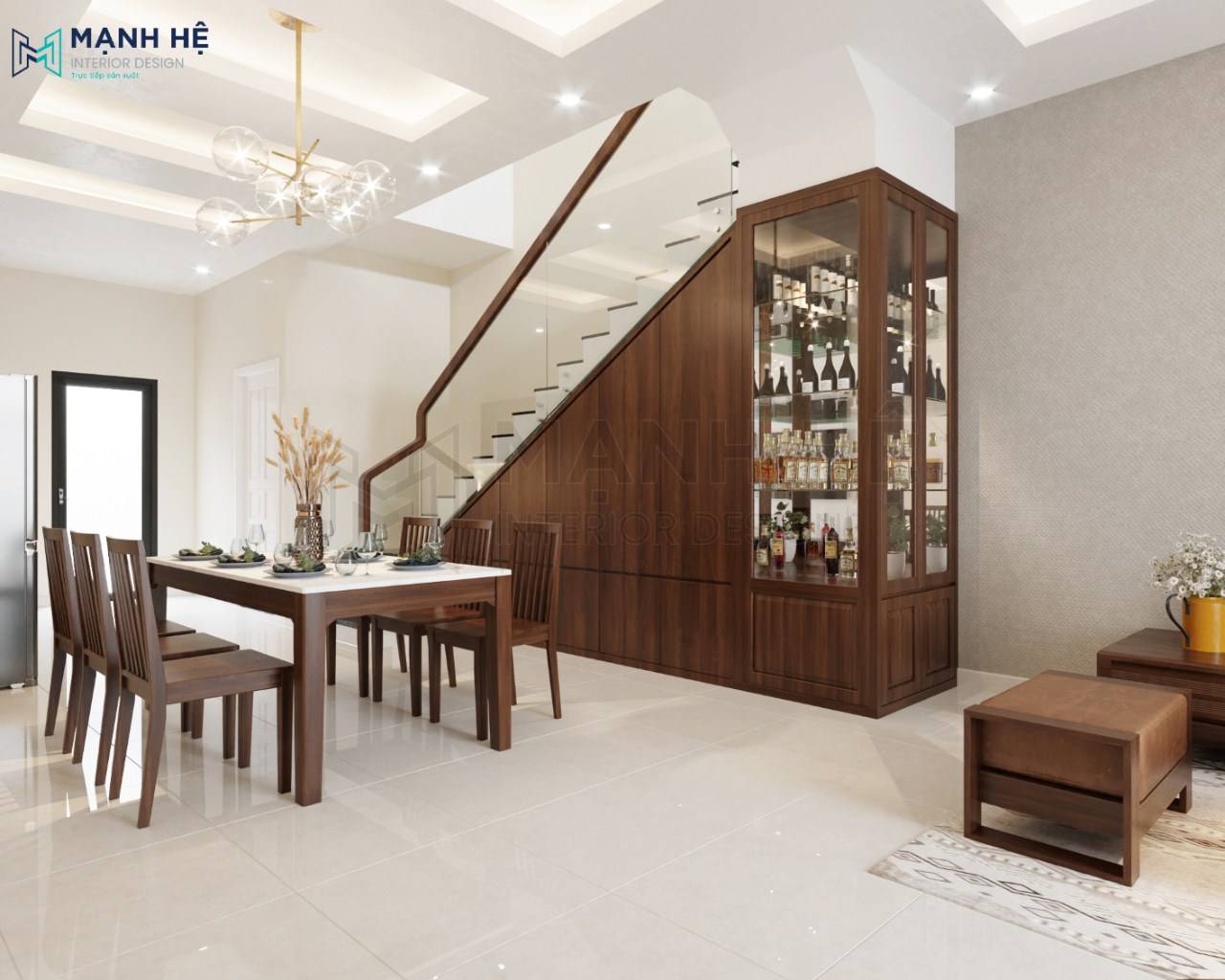 Nội thất nhà phố anh Hoàng – 2PN – Long An Nội thất nhà phố anh Hoàng – 2PN – Long An