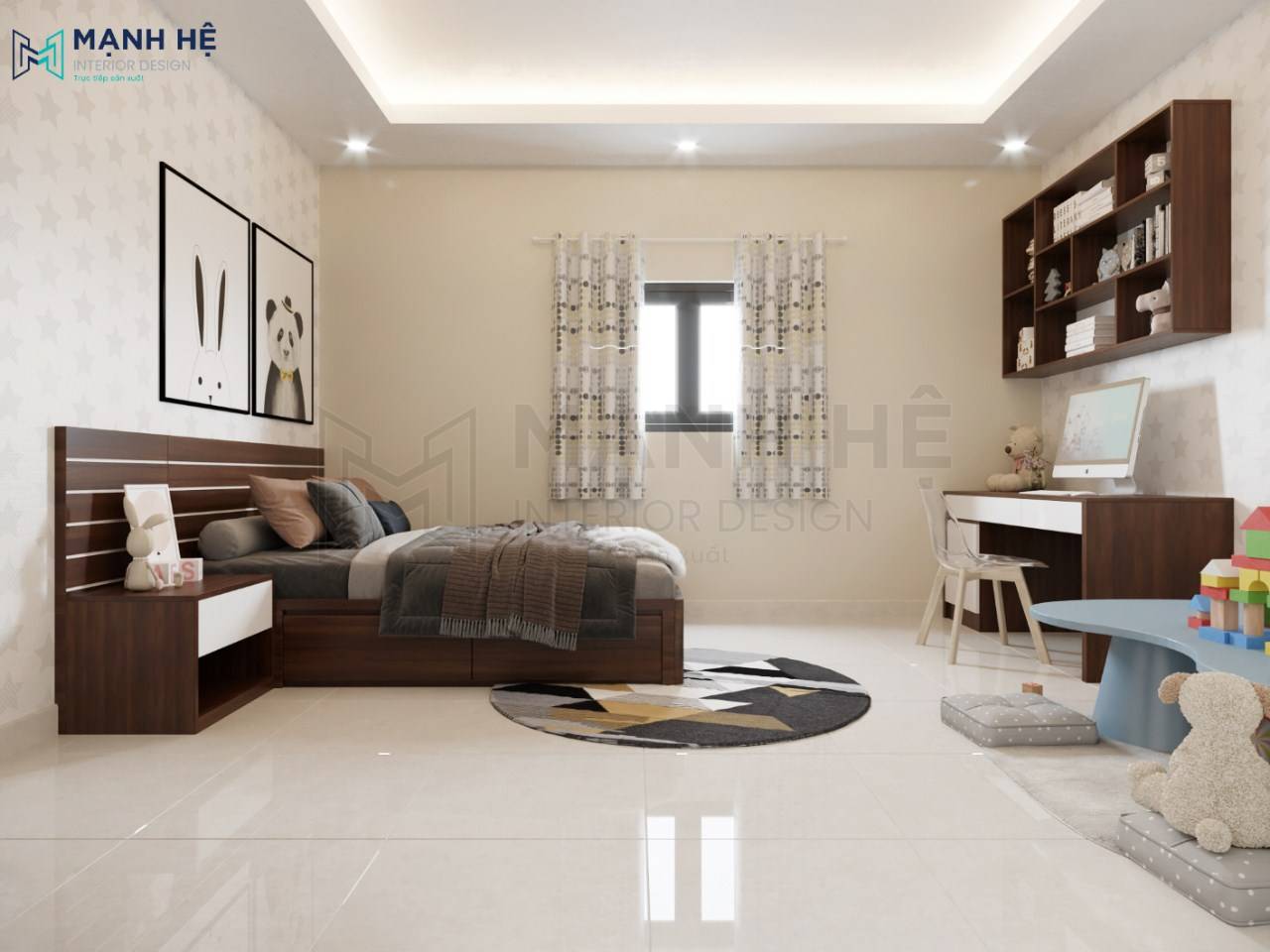 Nội thất nhà phố anh Hoàng – 2PN – Long An Nội thất nhà phố anh Hoàng – 2PN – Long An