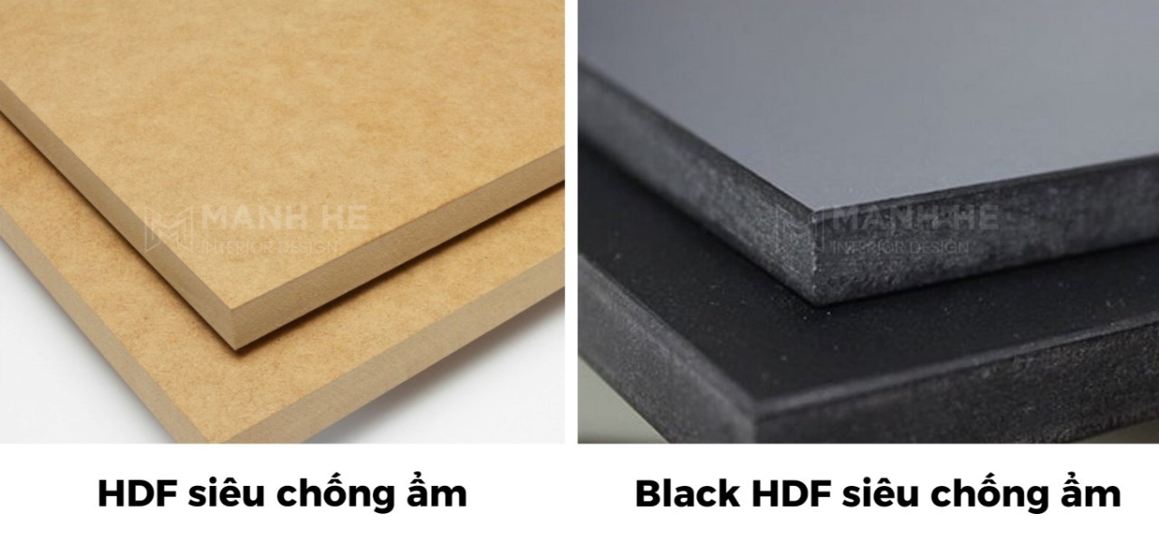 So sánh gỗ HDF