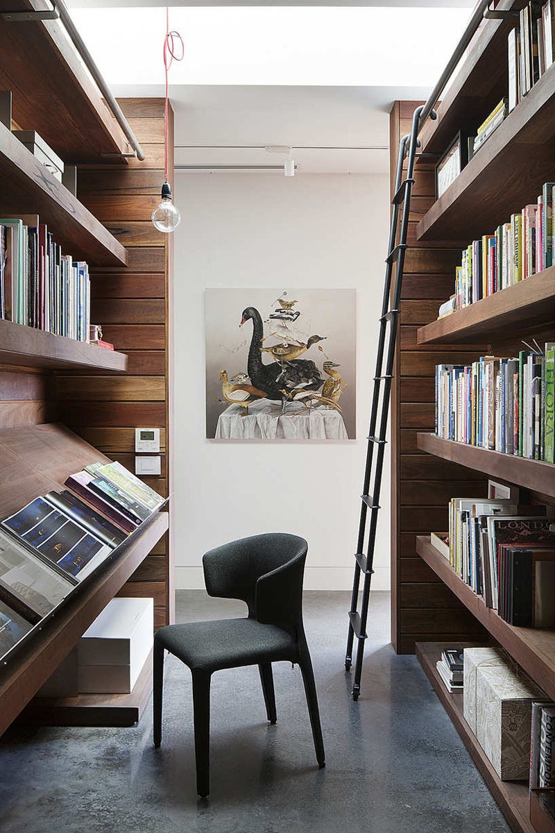 Phòng đọc sách nhỏ cho gia đình nhà chung cư