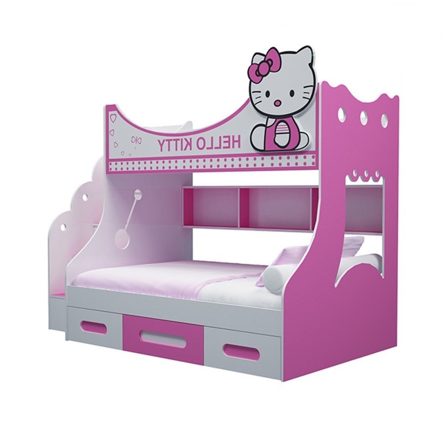 giường tầng lâu đài công chúa