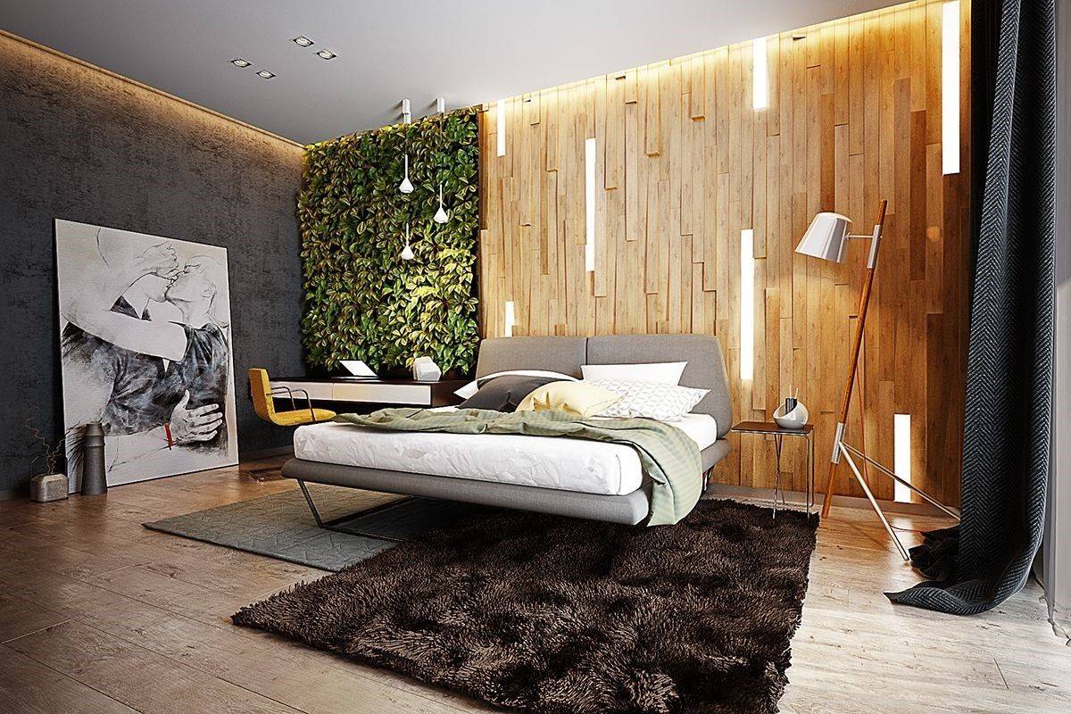 Phòng ngủ phong cách Eco thoáng đãng